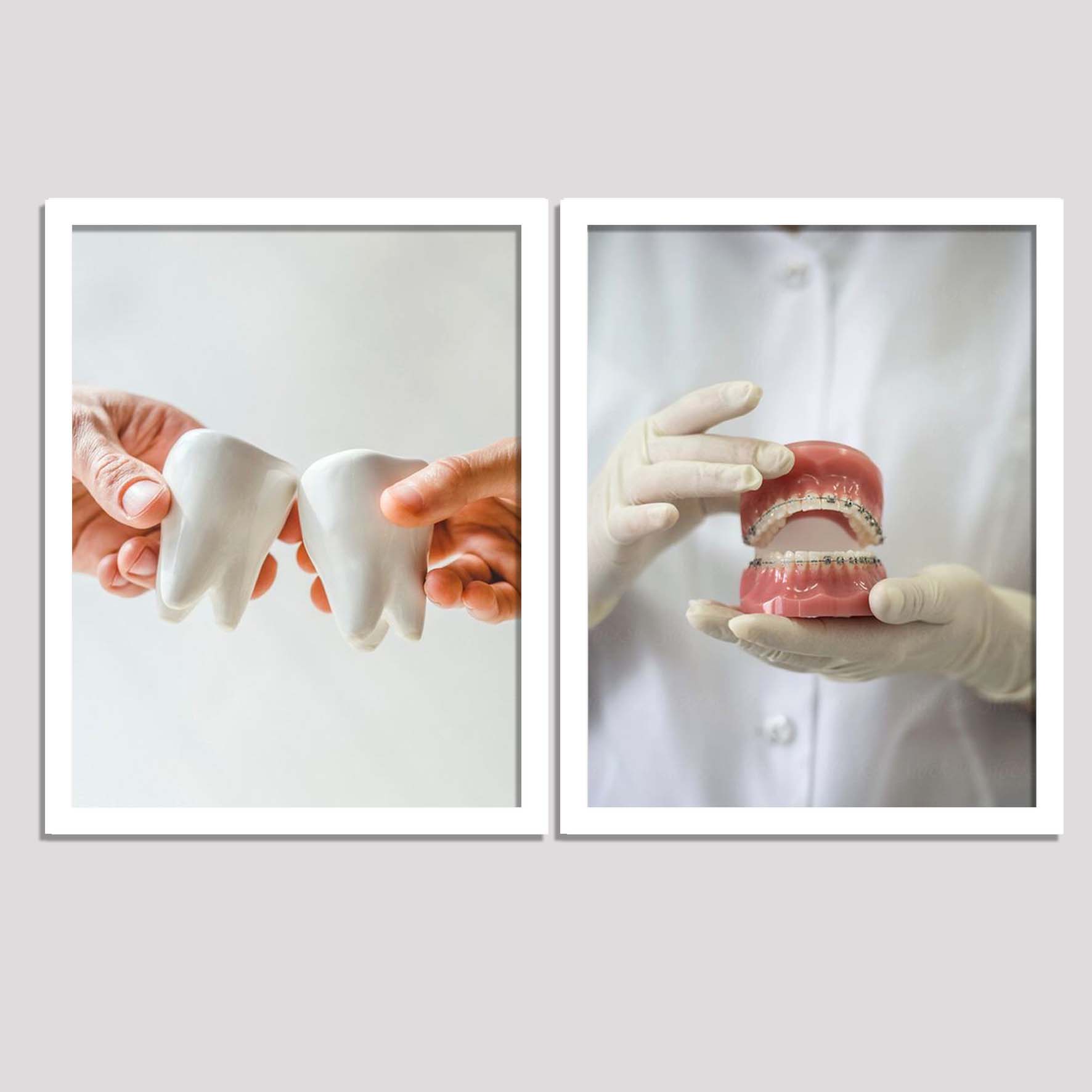 تابلو دکوراتیو هپی لند مدل دندانپزشکی