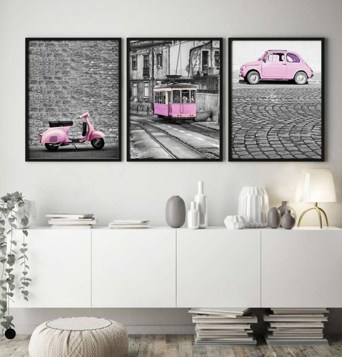 تابلو دکوراتیو هپی لند طرح ایتالیا
